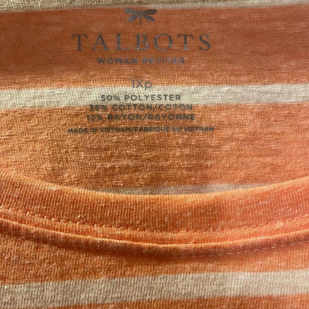 Talbots Striped Top - Picture 5 of 8